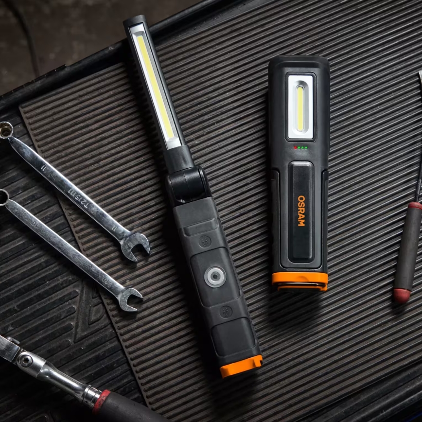 Osram - LED uzlādējamais inspekcijas lukturis ar regulējamu spilgtumu LEDINSPECT WIRE-FREE PRO 600 LED/5W/3,7V IP54 2600 mAh