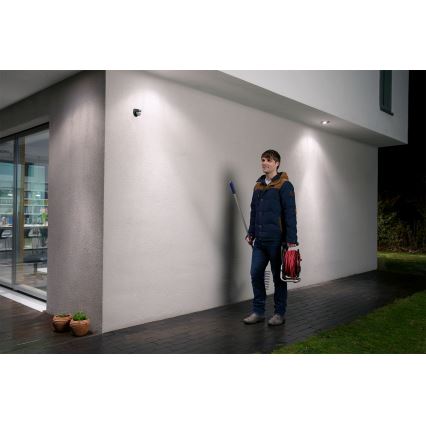 Osram - āra infrasarkanais kustību sensors 230V IP44 melns