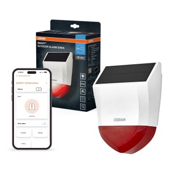 Osram - Āra saules alarms SMART+ 5V IP65 Wi-Fi