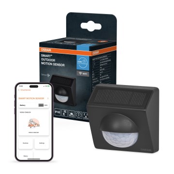 Osram - Āra saules kustības sensors SMART+ 3,7V antracīta krāsa IP65 Wi-Fi 800 mAh