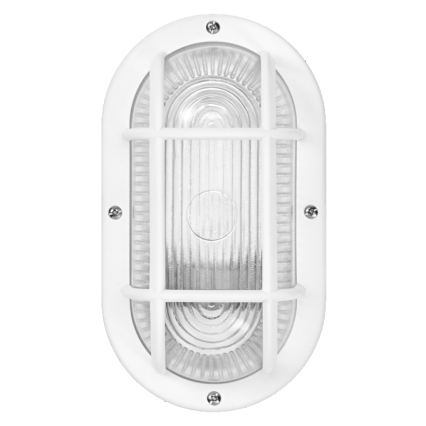 Osram - Āra sienas gaismeklis BULKHEAD 1xE27/10W/230V IP54 balts