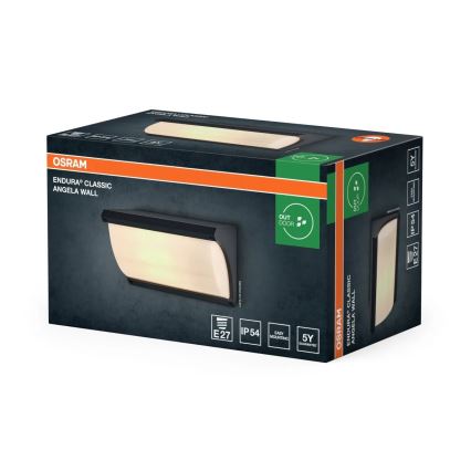 Osram - Āra sienas gaismeklis ENDURA CLASSIC 1xE27/40W/230V IP54 antracīts