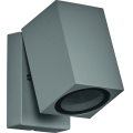 Osram - Āra sienas gaismeklis ENDURA CLASSIC 1xGU10/35W/230V IP44 pelēks