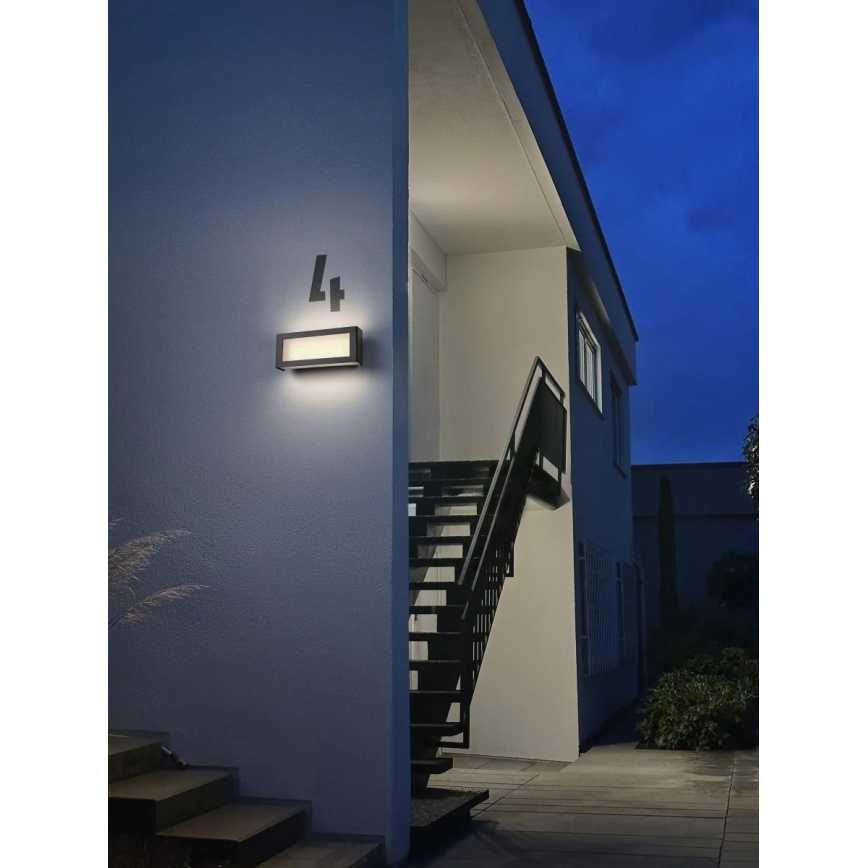 Osram - Āra sienas gaismeklis ENDURA STYLE LED/10W/230V IP54 antracīts