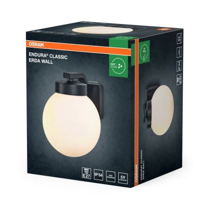 Osram - Āra sienas lampa ENDURA CLASSIC 1xE27/40W/230V IP54 antracīts