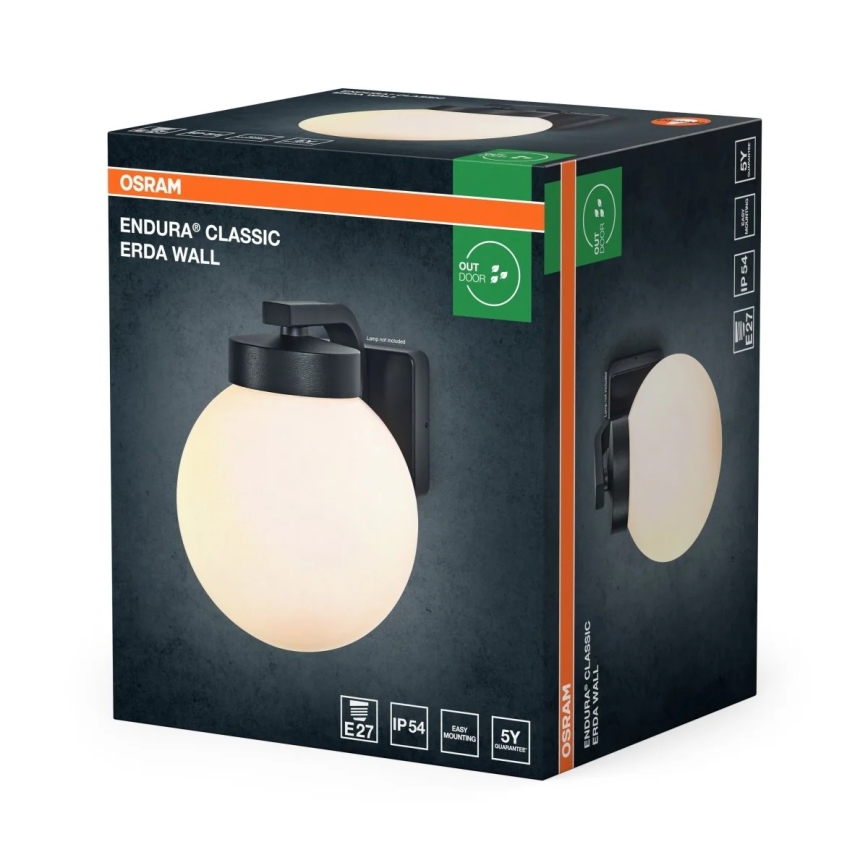 Osram - Āra sienas lampa ENDURA CLASSIC 1xE27/40W/230V IP54 antracīts