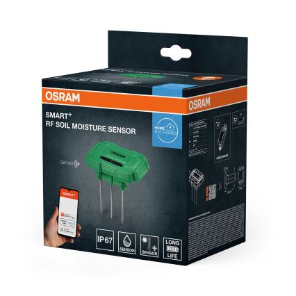 Osram - Augsnes mitruma un temperatūras sensors SMART+ 3xAAA IP67 Wi-Fi