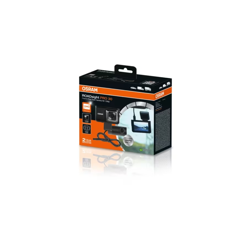 Osram - Autokamera ROADSIGHT PRO 30 Full HD 1080p 12/24V