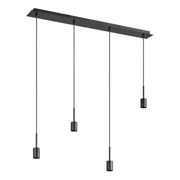 Osram - Barošanas kabelis NEEDLE PENDANT 4xE27/25W/230V antracīta krāsa