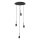Osram - Barošanas kabelis NEEDLE PENDANT 4xE27/25W/230V antracīts