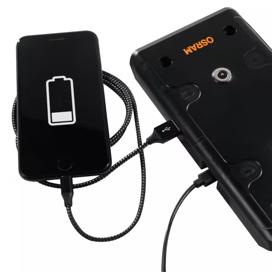 Osram - Bezvadu magnētiskais lādētājs LEDINSPECT DUAL CHARGE PAD 5V