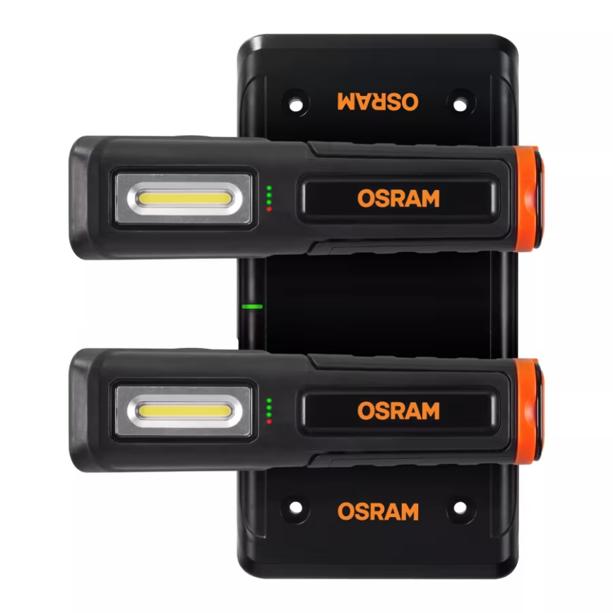 Osram - Bezvadu magnētiskais lādētājs LEDINSPECT DUAL CHARGE PAD 5V