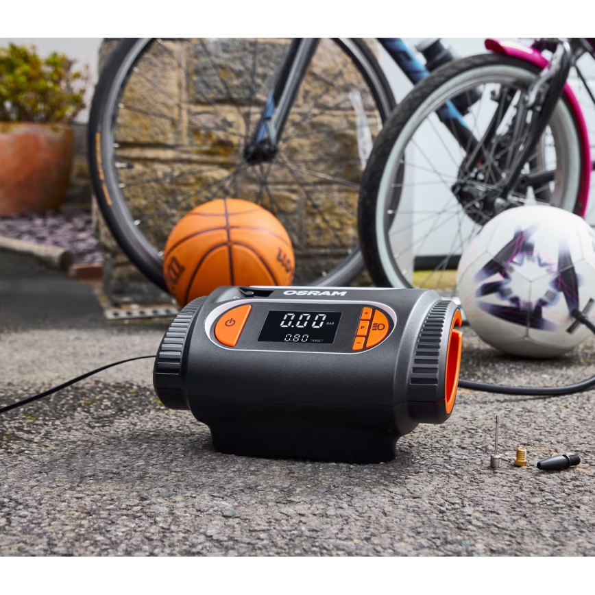 Osram - Digitālais riepu kompresors TYREinflate 2120 180W/12V