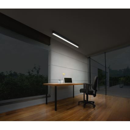 Osram - LED dimējams griestu gaismeklis OFFICE LINE LED/11/20/30W/230V 4000K 112,6 cm melns