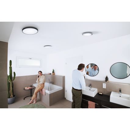 Osram - LED dimējams vannas istabas griestu gaismeklis SMART+ DISC LED/18W/230V 3000-6500K IP44 Wi-Fi
