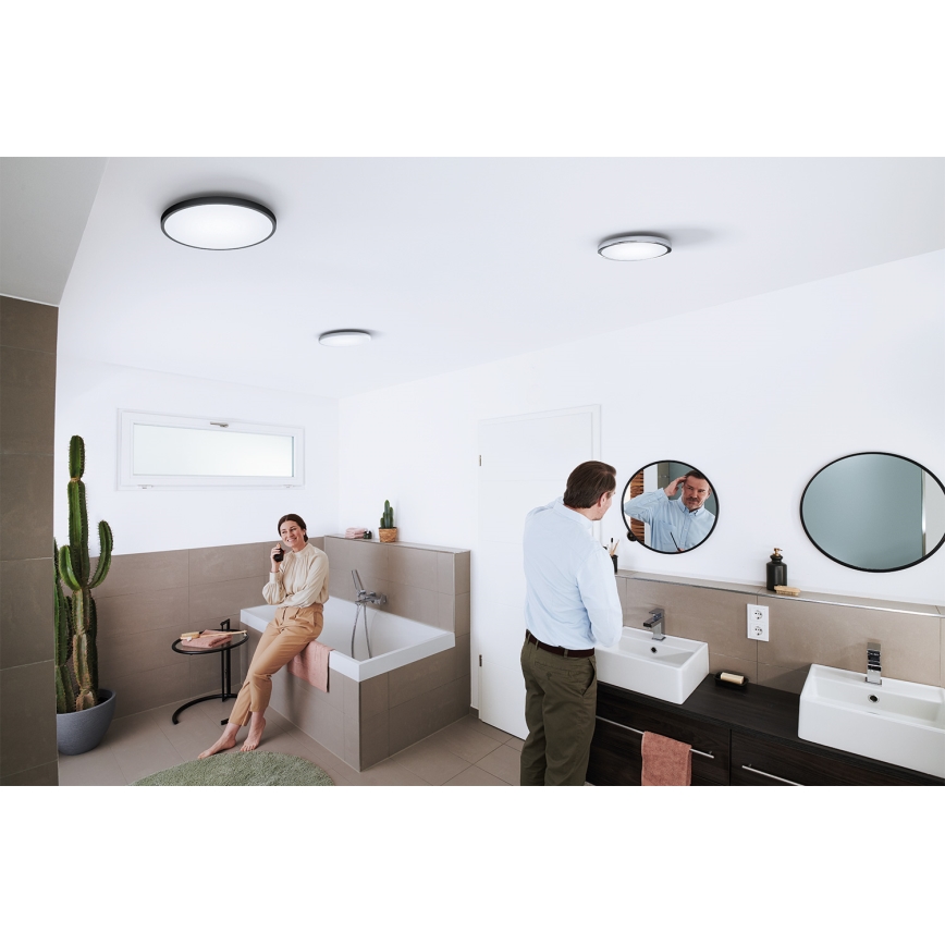 Osram - LED dimējams vannas istabas griestu gaismeklis SMART+ DISC LED/18W/230V 3000-6500K IP44 Wi-Fi