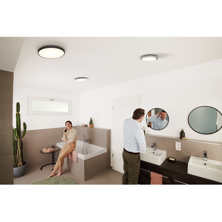 Osram - LED dimējams vannas istabas griestu gaismeklis SMART+ DISC LED/18W/230V 3000-6500K IP44 Wi-Fi