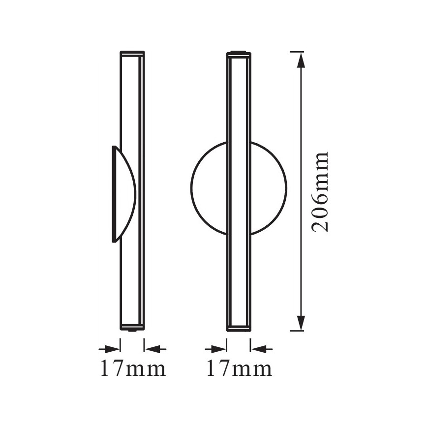 Osram - LED dimmējams uzlādējams orientējošais gaismeklis LEDSTIXX LED/2W/5V CRI 90 IP44 balts