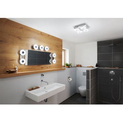 Osram - LED dimējams vannas istabas griestu gaismeklis SMART+ WAVE LED/24W/230V 3000-6500K IP44 Wi-Fi