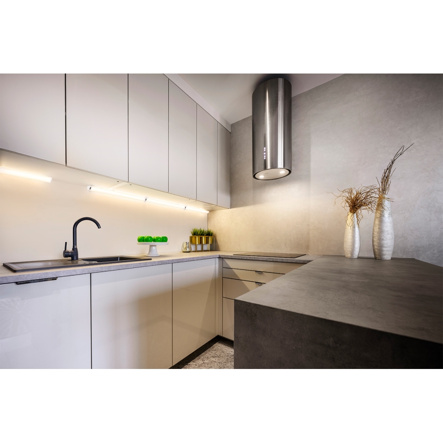 Osram - LED dimējama skapju apakšgaisma ar kustības sensoru LINEAR ANGLE LED/7,5W/230V 3000/4000/6500K 55 cm balta