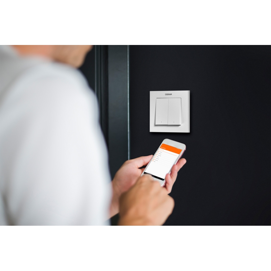 Osram - Divu pogu bezvadu slēdzis SMART+ 5V Wi-Fi