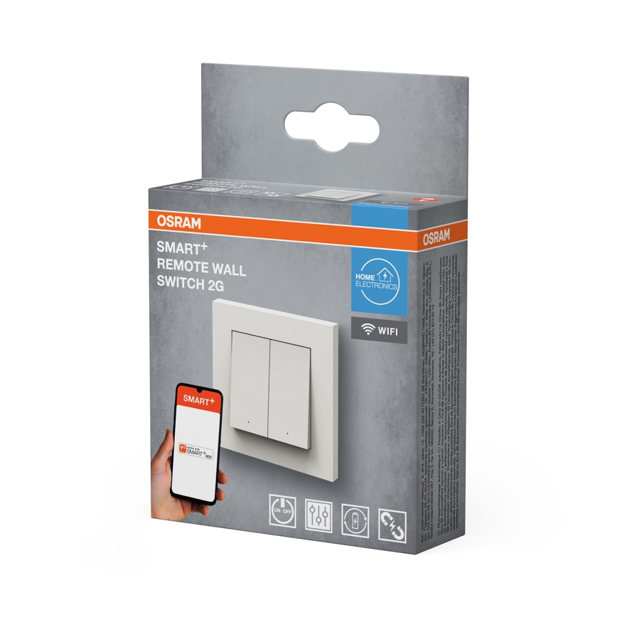 Osram - Divu pogu bezvadu slēdzis SMART+ 5V Wi-Fi