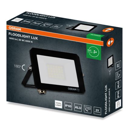 Osram - FLOODLIGHT LED prožektors 20W/230V 4000K IP65
