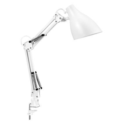 Osram - Galda lampa ar skavu DESK LINE 1xE27/11W/230V balta