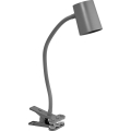 Osram - Galda lampa ar skavu DESK LINE 1xGU10/9W/230V pelēka