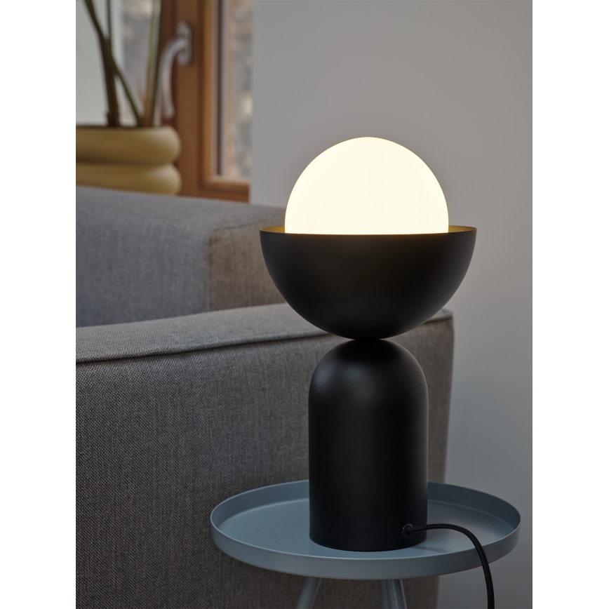 Osram - Galda lampa DECOR BOWL 1xE14/25W/230V melna