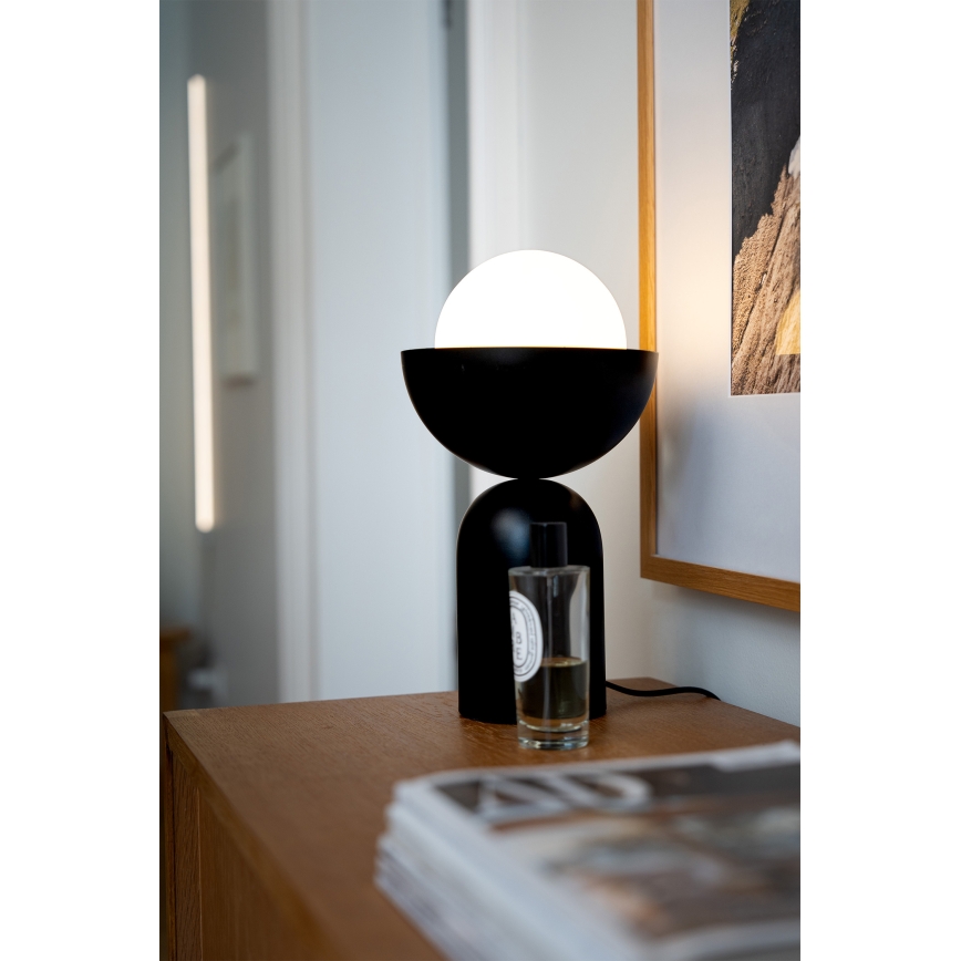 Osram - Galda lampa DECOR BOWL 1xE14/25W/230V melna