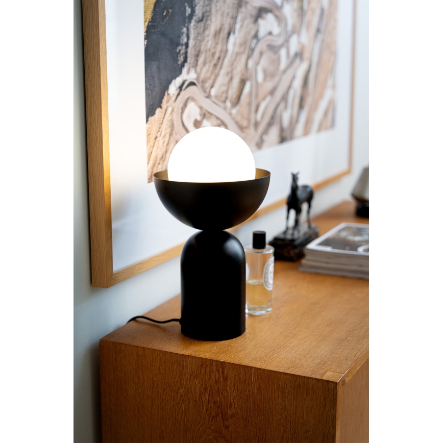 Osram - Galda lampa DECOR BOWL 1xE14/25W/230V melna