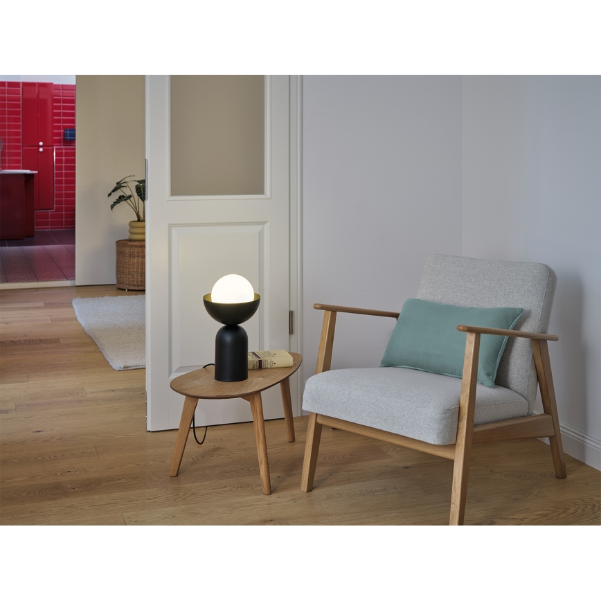 Osram - Galda lampa DECOR BOWL 1xE14/25W/230V melna