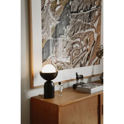 Osram - Galda lampa DECOR BOWL 1xE14/25W/230V melna