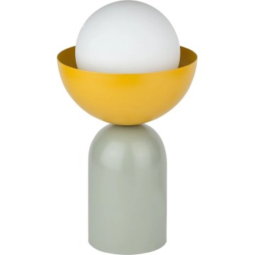 Osram - galda lampa DECOR BOWL 1xE14/25W/230V zaļa/dzeltena