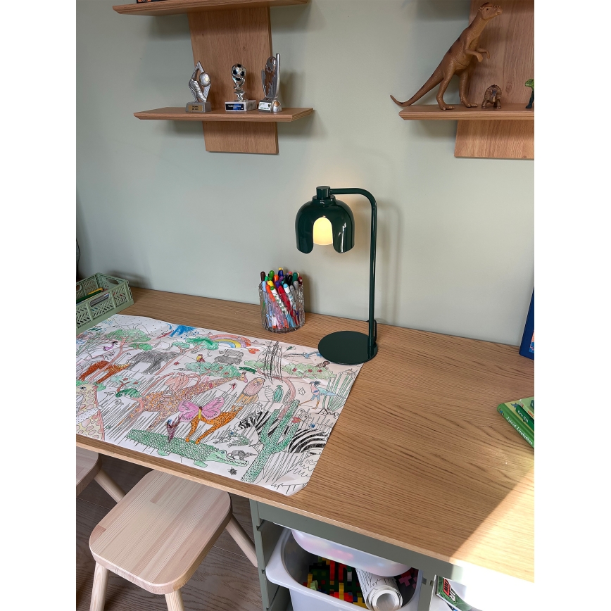 Osram - Galda lampa DECOR COROLLE 1xG9/20W/230V zaļa