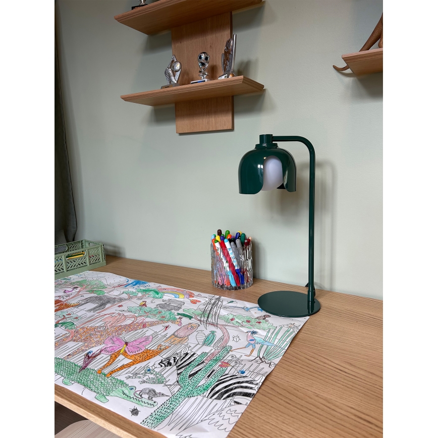 Osram - Galda lampa DECOR COROLLE 1xG9/20W/230V zaļa