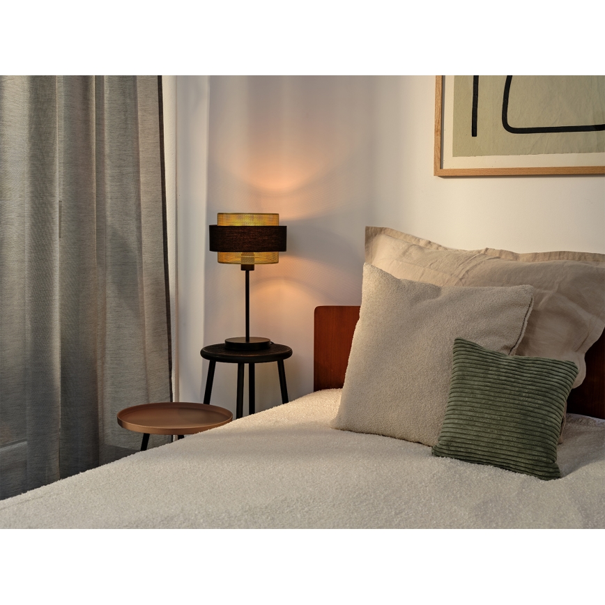 Osram - Galda lampa DECOR HORNET 1xE27/10W/230V melna/zelta