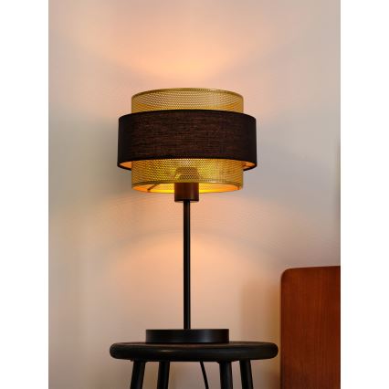 Osram - Galda lampa DECOR HORNET 1xE27/10W/230V melna/zelta