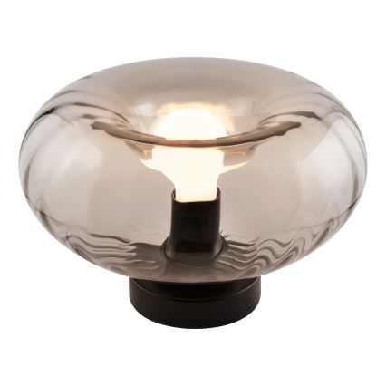 Osram - Galda lampa DECOR SMOKE 1xE27/12W/230V melna/dūmaina pelēka