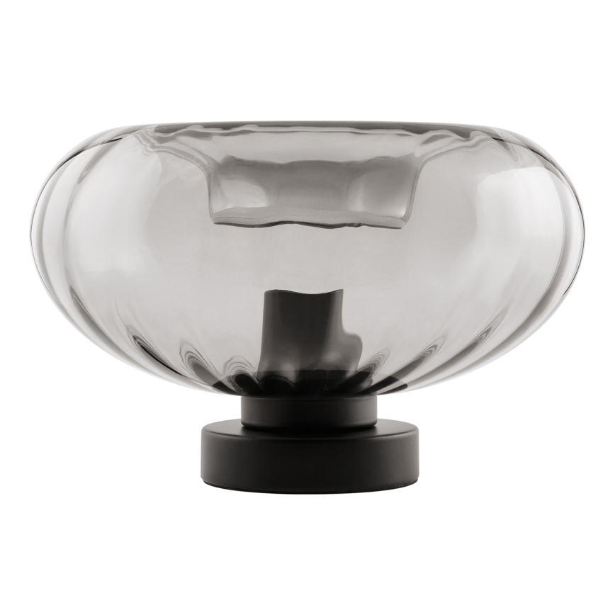 Osram - Galda lampa DECOR SMOKE 1xE27/12W/230V melna/dūmaina pelēka