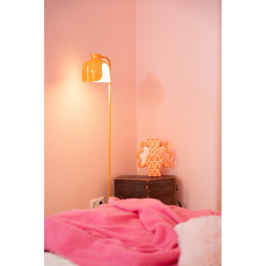 Osram - grīdas lampa DECOR COROLLE 1xE27/15W/230V, oranža