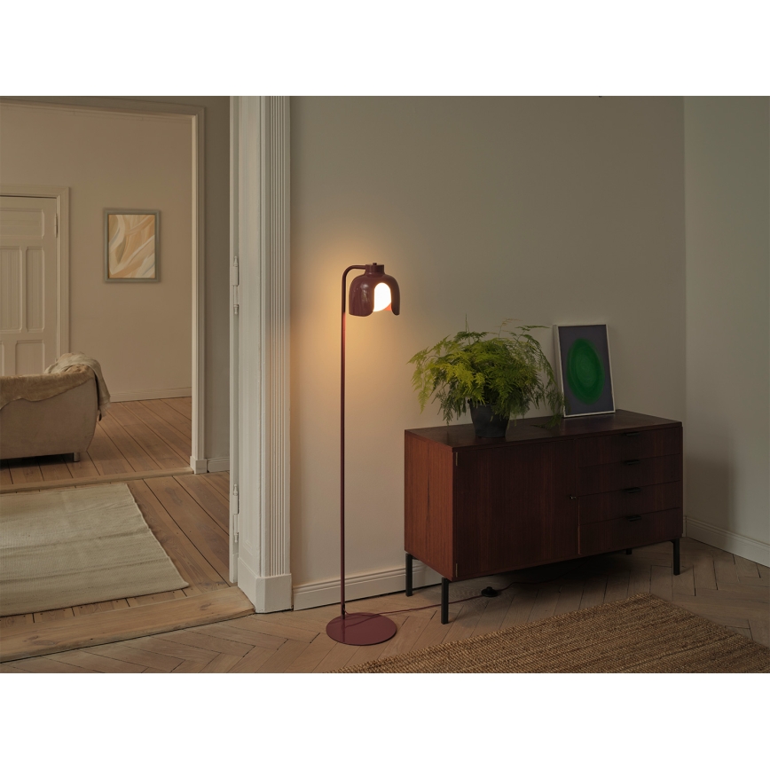 Osram - Grīdas lampa DECOR COROLLE 1xE27/15W/230V sarkana