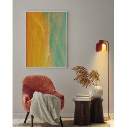 Osram - Grīdas lampa DECOR COROLLE 1xE27/15W/230V sarkana