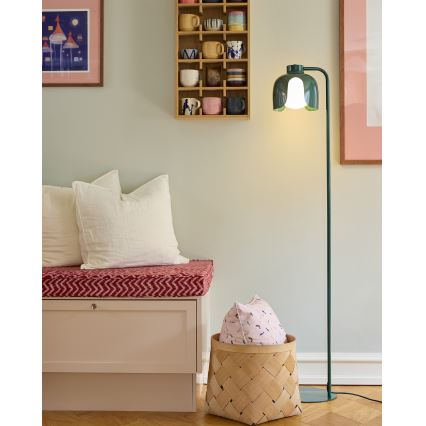 Osram - Grīdas lampa DECOR COROLLE 1xE27/15W/230V zaļa