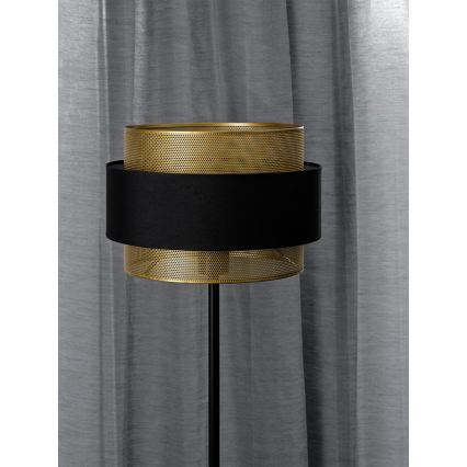 Osram - Grīdas lampa DECOR HORNET 1xE27/10W/230V melna/zelta