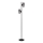 Osram - Grīdas lampa DECOR SMOKE 2xE14/12W/230V melna/dūmaina pelēka