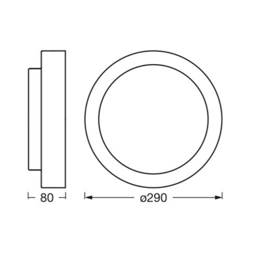 Osram - Griestu gaismeklis ORBIS MADRID 2xE27/10W/230V Ø 29 cm matēts hroms