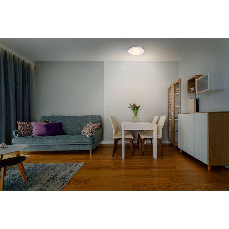 Osram - Griestu gaismeklis ORBIS MILAN 2xE27/10W/230V Ø 30,5 cm brūns