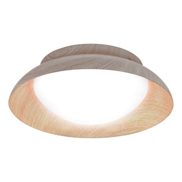 Osram - Griestu gaismeklis ORBIS MILAN 2xE27/10W/230V Ø 30,5 cm koka dekors